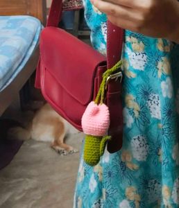 Crochet tulip Lip Balm Holder 🌷✨