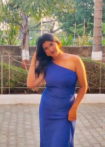 Gorgeous Blue Floor Length Dress