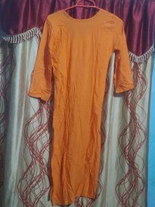 Orange Kurta