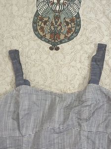 Striped Tie-Up Top