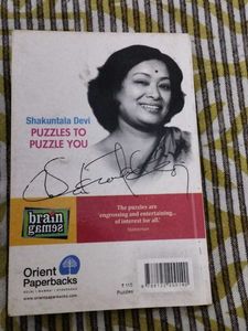 Shakuntala Devi Puzzles