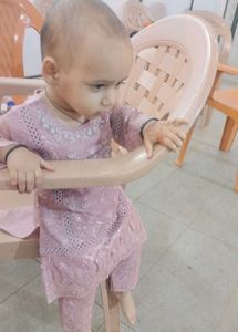 Baby Girl&#39;s Embellished Pakistani Outfit