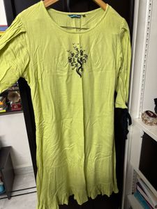 Green Ethnic Dress