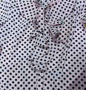 Retro Shirt And Pants Cord Set