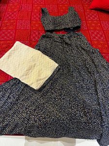 Navy blue Full Chaniya Choli Set
