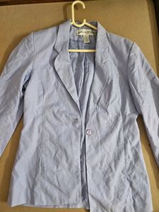 lilac oversized blazer