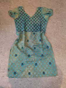 Ethnic y2k 90s beaded bollywood kurti