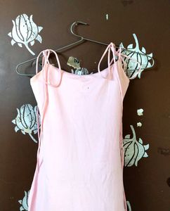 pink dress