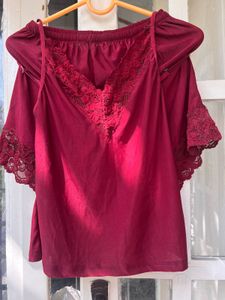 Soft Cami Shorts Set with lace