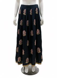 Floral Print Ethnic Skirt