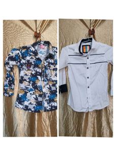 2 Shirts For 3-5Years Old Boy