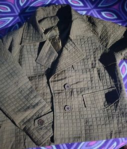 Olive Quilted Jacket