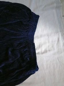 Elegant Velvet Kurta Set 💙 Handmade