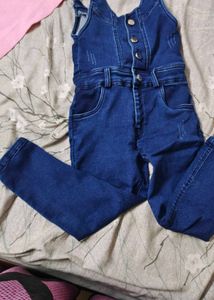 Cute Denim Overalls Dungaree
