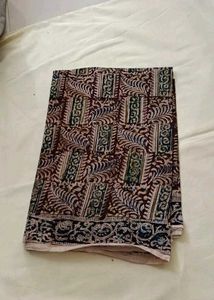 Kalamkari Handblock Natural Dyed Dupatta (New)