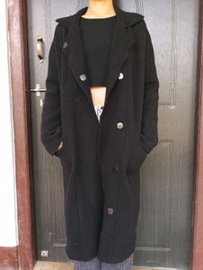 Elegant Black Overcoat