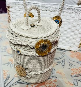 Rope Storage Box with Lid