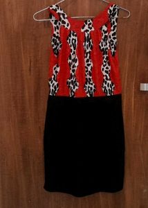 Net Bodycon Dress
