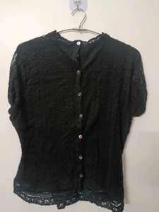 Black Lace Top