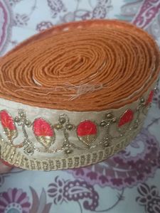 Embroidered Sari Border Trim