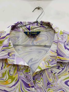 Geometric Pattern Shirt For Women