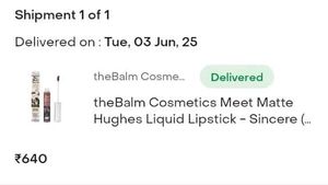theBalm Cosmetics Liquid Lipstick