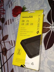Zebronics 10000mAh Power Bank