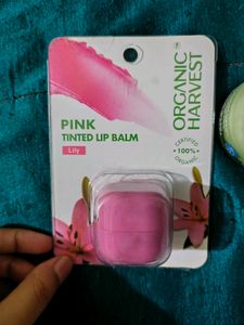 FREE Lipscrub Organic Harvest Pink Tinted Lip Balm