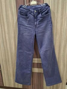 Blue Wide Leg Jeans
