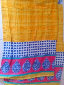 Colorful Printed saree