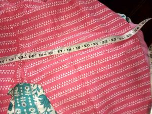 (Fresh Piece)Straight KurtaSet With Cotton Dupatta