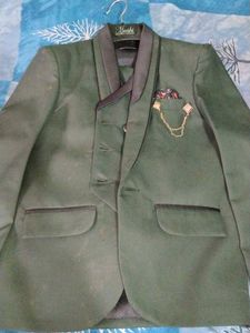 Green Coat Pant