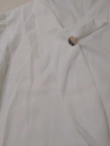 Elegant White Kapree Shirt