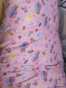 New Baby Bed With Protectors, Pillows