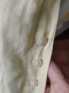 Yellow Cotton Shirt (42)