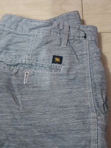 Brand Shorts Cotton With Pockets