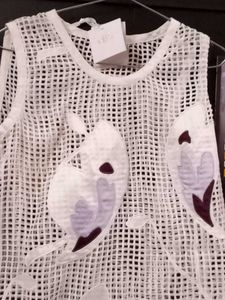 White Butterfly Dress