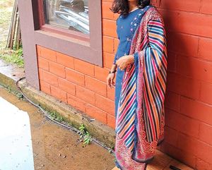 Kurti Set With Fabulous Duppata And Bottom