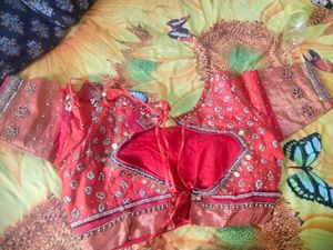 Maggam Work Blouse Stiched