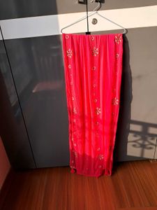 Coral Embroidered 3 Piece Kurti Set