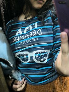 Striped 'Dreamer' T-shirt