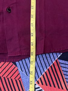 Indo Western Short Kurta For Men With Brooch
