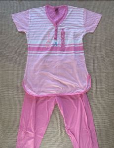 Pink Night Suit