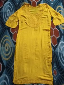 Yellow Kurti
