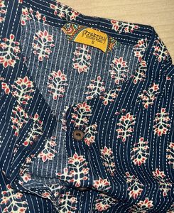 Elegant Floral Print Kurta Set