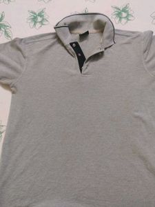 Gray Polo T-Shirt