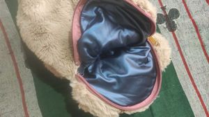 Vintage Cute Fur soft sling bag Totally New