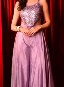 Embroidery Shoulder Straps Crop Top Plazzo Duppata