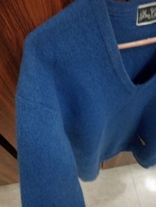 Korean Blue Sweater
