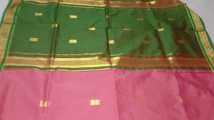 Pink  Silk Saree